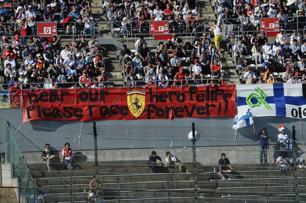 Fans von Felipe Massa in Suzuka