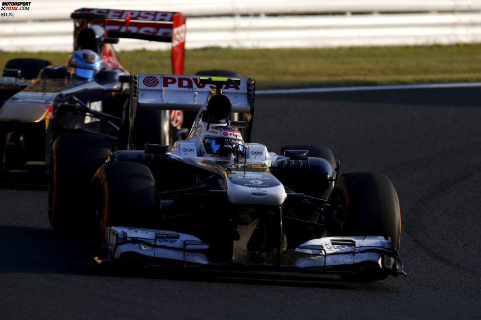 Valtteri Bottas (Williams) und Jean-Eric Vergne (Toro Rosso) 