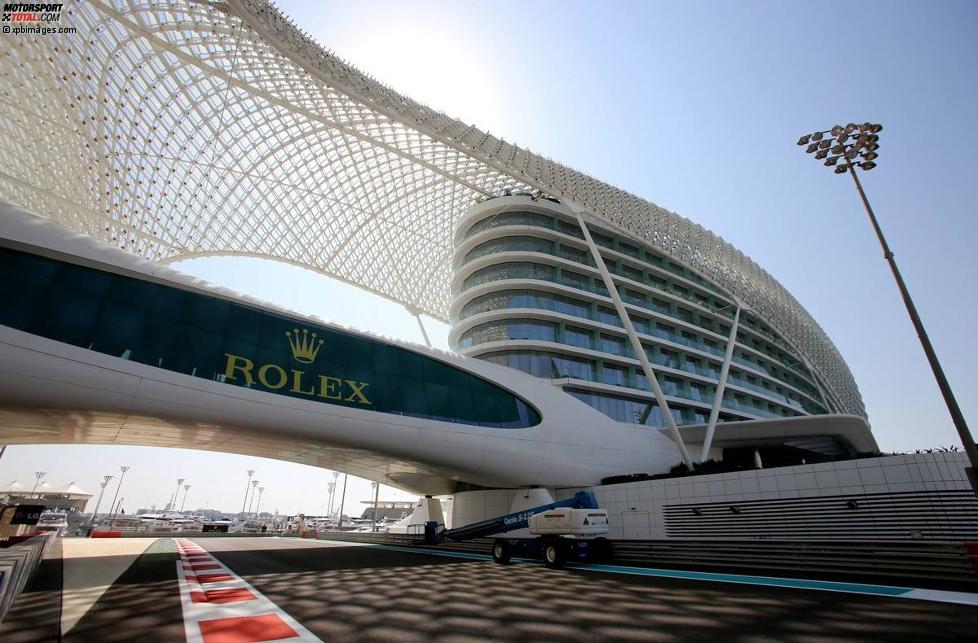 Yas Marina Circuit in Abu Dhabi