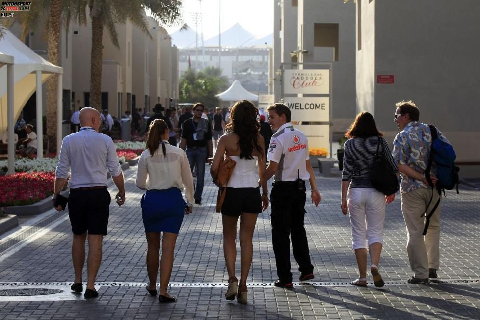 VIP-Gäste in Abu Dhabi