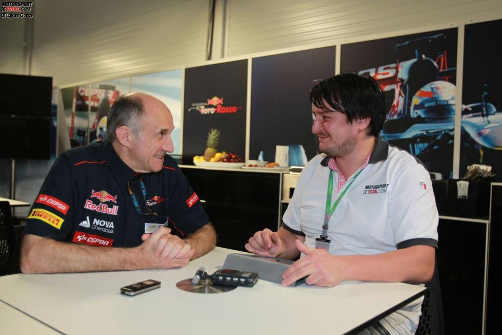 Franz Tost (Toro Rosso) und Christian Nimmervoll (Motorsport-Total.com)