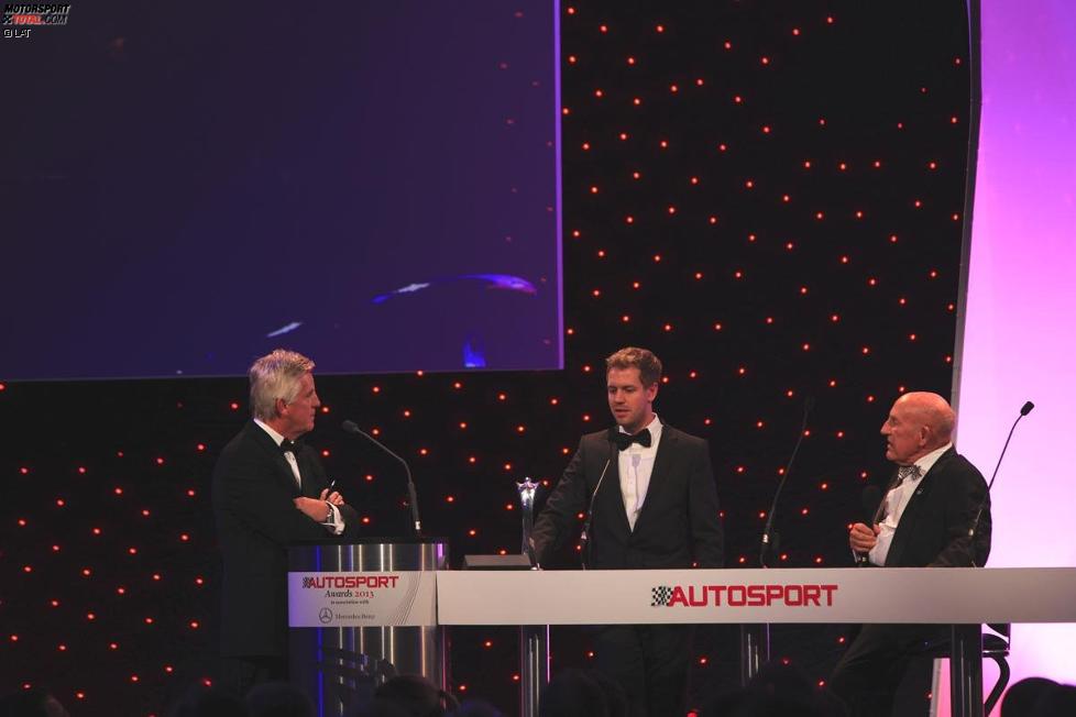 Sebastian Vettel wurde als internationaler Fahrer des Jahres geehrt