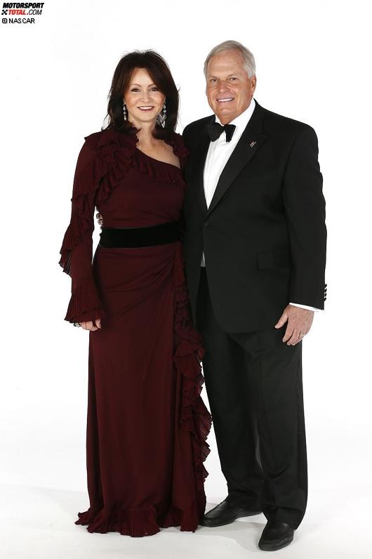 Rick Hendrick mit Ehefrau Linda