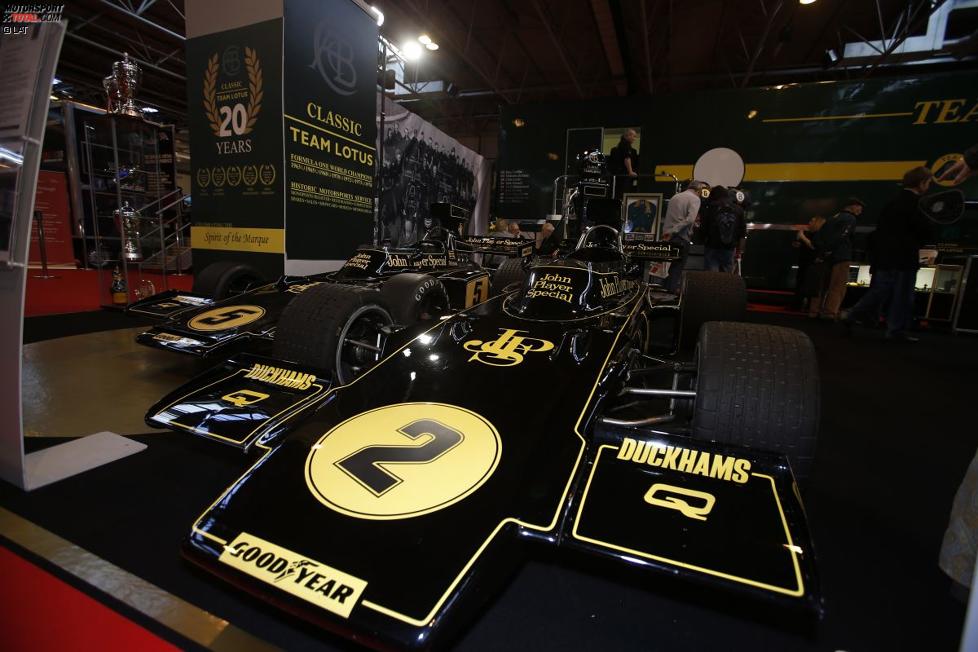 Historische Formel-1-Boliden von Lotus