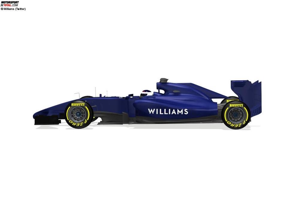 Illustration des Williams-Mercedes FW36