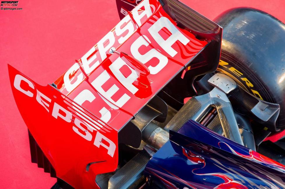 Heckflügel des Toro-Rosso-Renault STR9