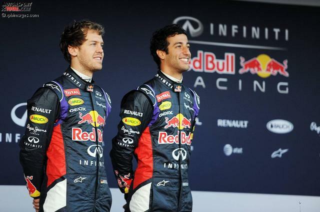 Sebastian Vettel und Daniel Ricciardo wollen 2014 die Weltmeisterschaft mit Red Bull verteidigen.