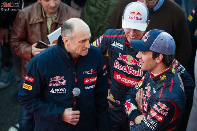 Beliebt im Team: Bleibt Jean-Eric Vergne 2015 bei Toro Rosso?