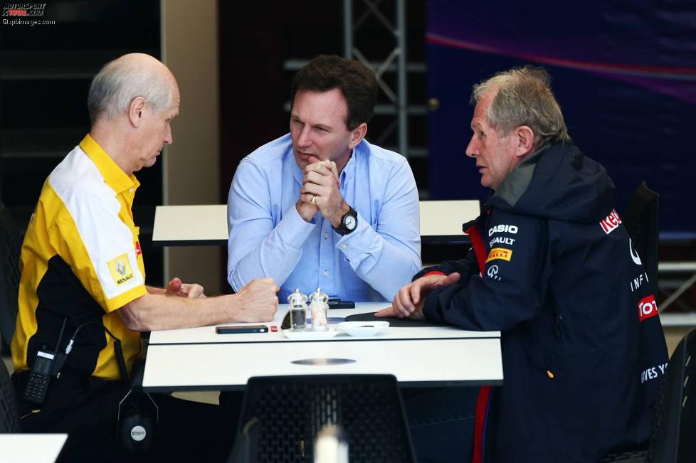 Krisensitzung mit Renault: Christian Horner und Helmut Marko 