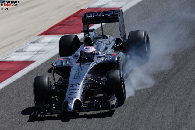 Mit dem MP4-29 auf Punktejagd: Jenson Button geht in diesem Jahr in seine 5. Formel-1-Saison.