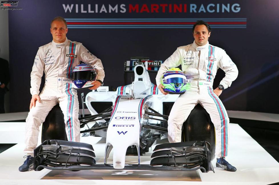 Valtteri Bottas und Felipe Massa (Williams) 