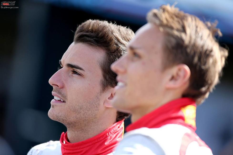 Jules Bianchi (Marussia) und Max Chilton (Marussia) 