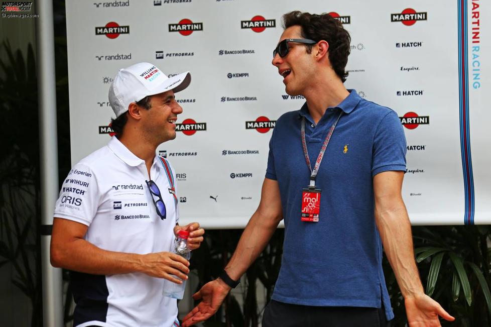 Felipe Massa (Williams) und Bruno Senna 