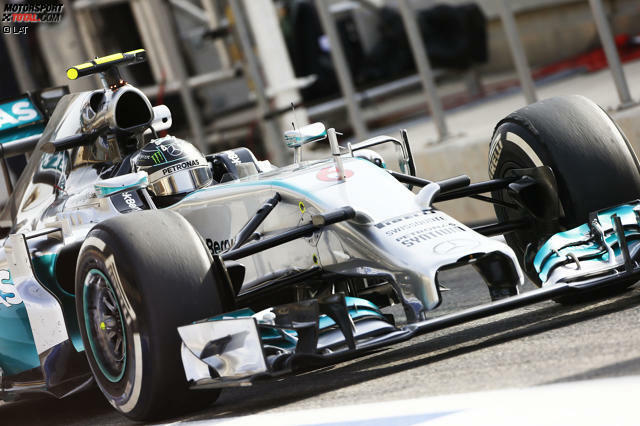 Nico Rosberg raste am Samstag in 1:33.185 Minuten zur Pole-Position.