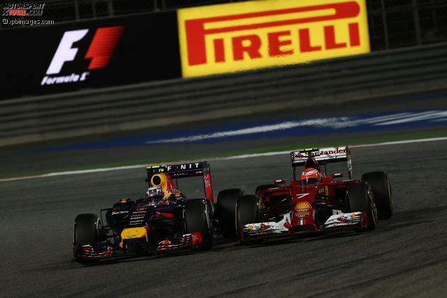 Die Ferrari-Fahrer waren im Bahrain-Grand-Prix für die Konkurrenz ein gefundenes Fressen.