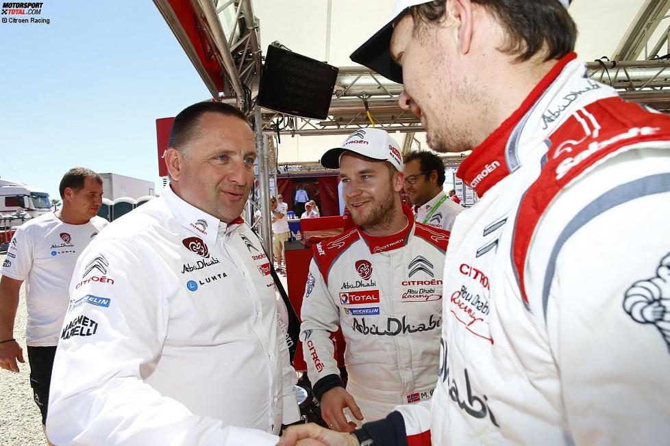 Yves Matton und Mads Östberg (Citroen) 