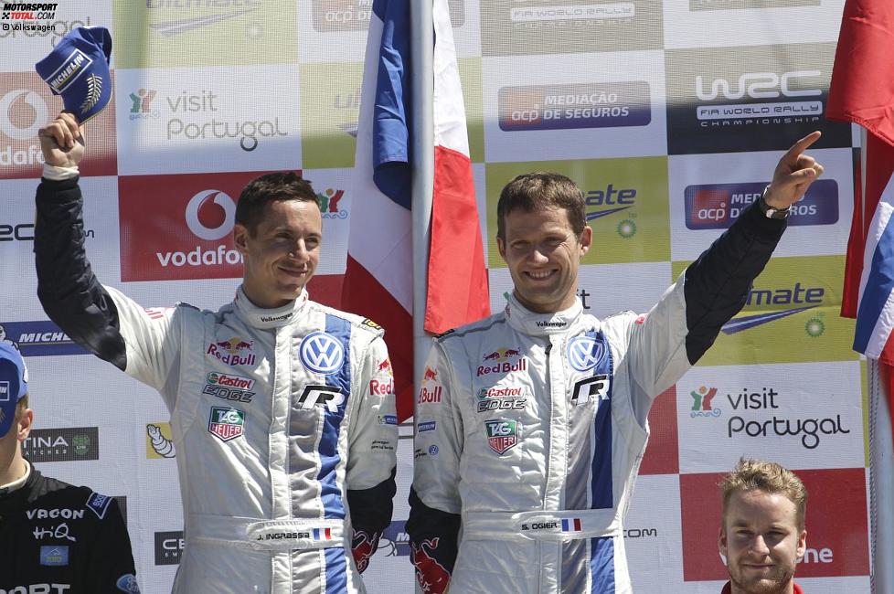 Julien Ingrassia und Sebastien Ogier (Volkswagen) 