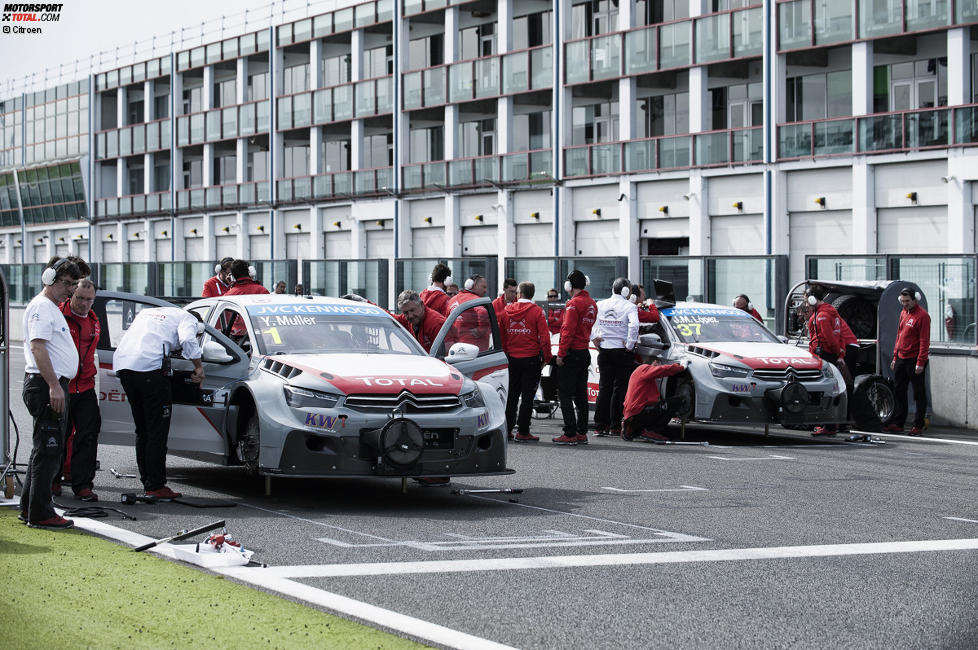 Citroen-Test in Magny-Cours