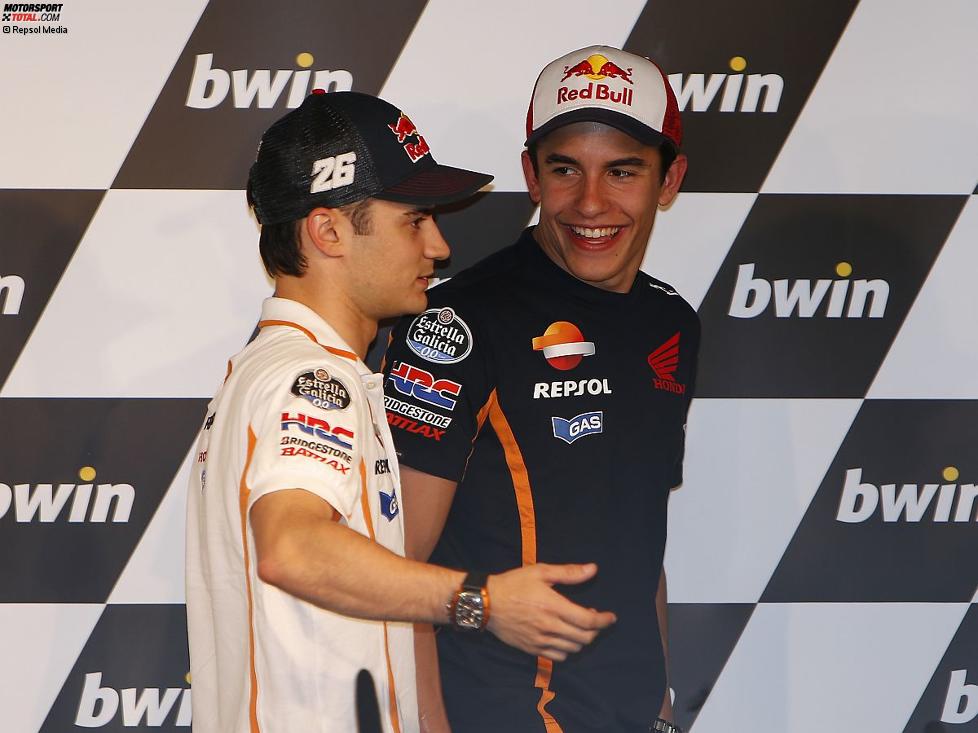 Daniel Pedrosa und Marc Marquez (Honda) 