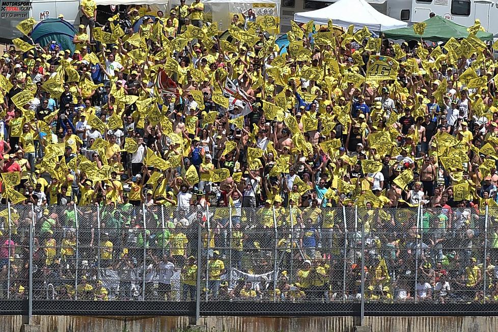 Fans von Valentino Rossi 
