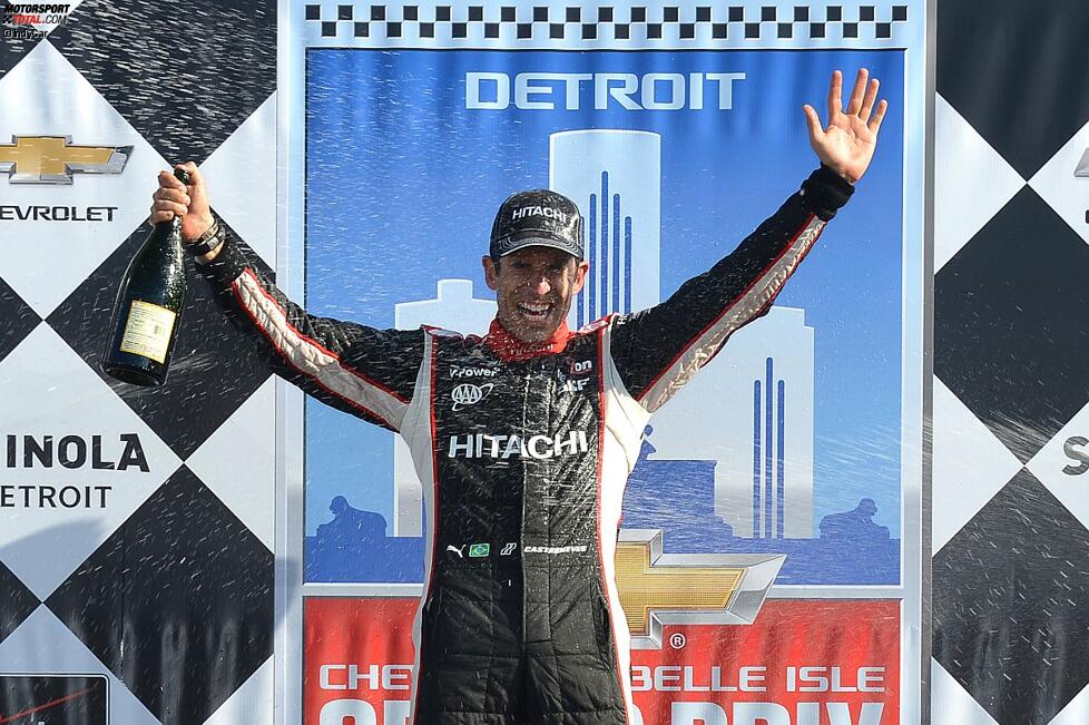 Helio Castroneves genießt IndyCar-Sieg Nummer 29