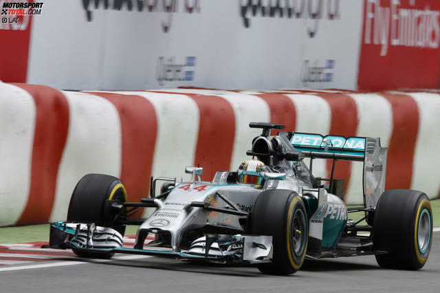 Lewis Hamilton war am Freitag in Montreal der Schnellste. Der Brite umrundete den Circuit Gilles Villeneuve in 1:16.118 Minuten.