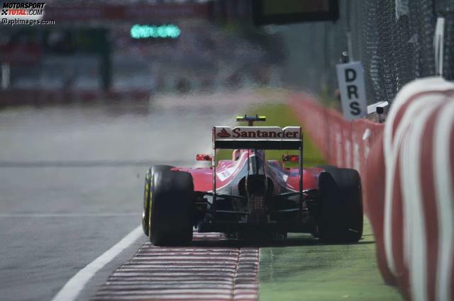 Kimi Räikkönen vermied die Wall of Champions, nicht aber andere Fallstricke.