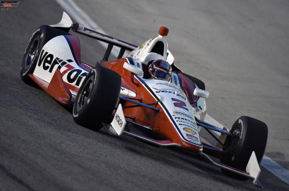 Juan Pablo Montoya (Penske) fuhr erstmals seit seinem IndyCar-Comeback in die Top 3