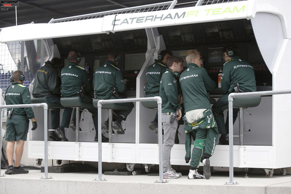 Robin Frijns und Marcus Ericsson (Caterham) 