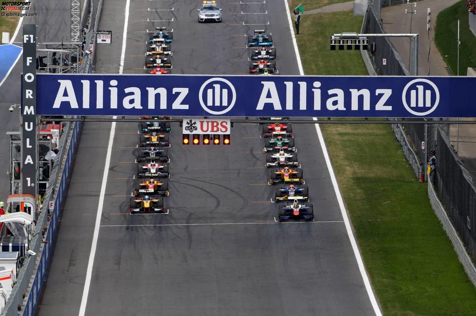 GP2-Start in Österreich