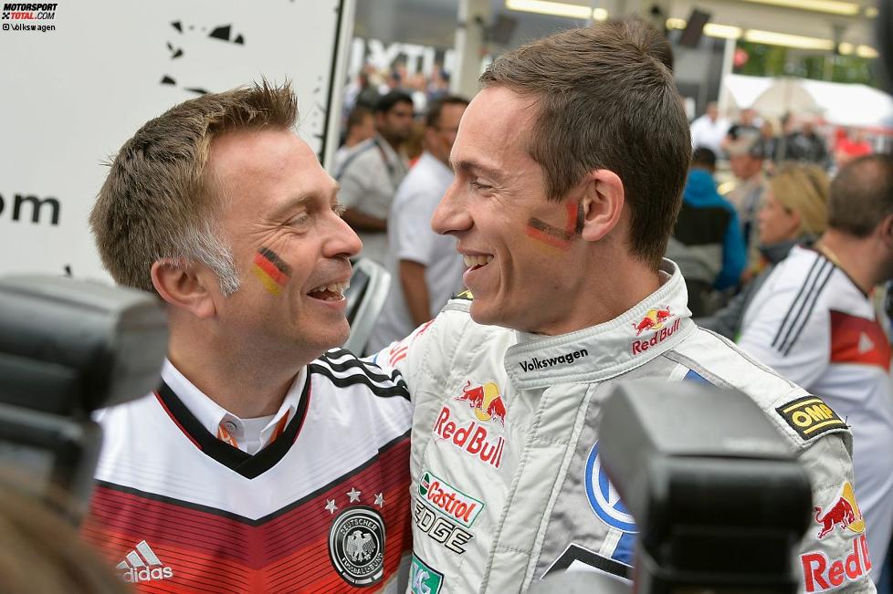 Jost Capito und Julien Ingrassia (Volkswagen) 