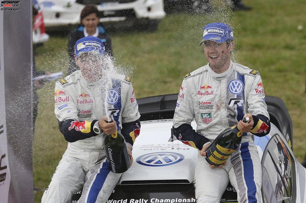 Julien Ingrassia und Sebastien Ogier (Volkswagen) 