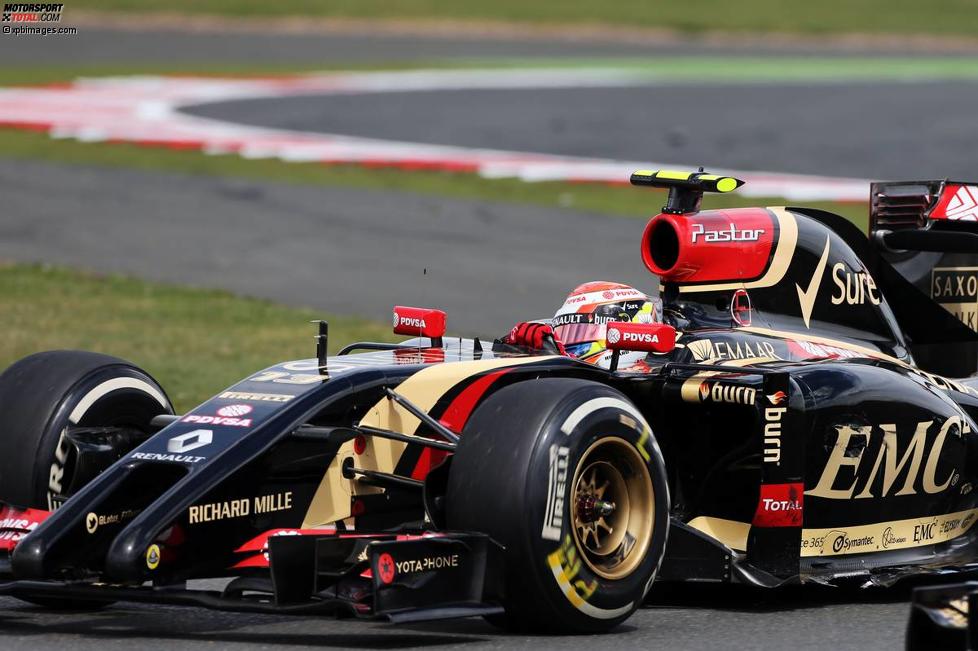 Pastor Maldonado (Lotus) und Esteban Gutierrez (Sauber) 