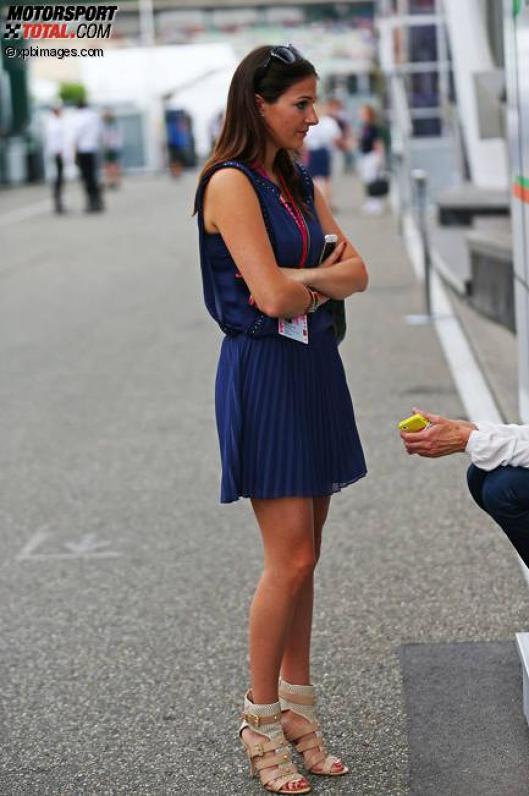 Laura Zinnel, Freundin von Nico Hülkenberg (Force India) 