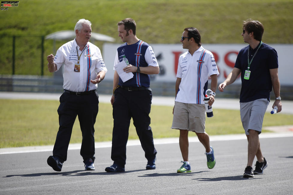 Felipe Massa (Williams) und Pat Symonds 