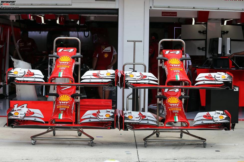 Nase des Ferrari F14T