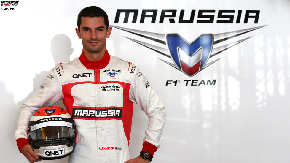 Neo-Testfahrer Alexander Rossi (Marussia)