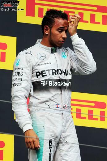 Das Wochenende in Ungarn ging nicht spurlos an Lewis Hamilton vorbei