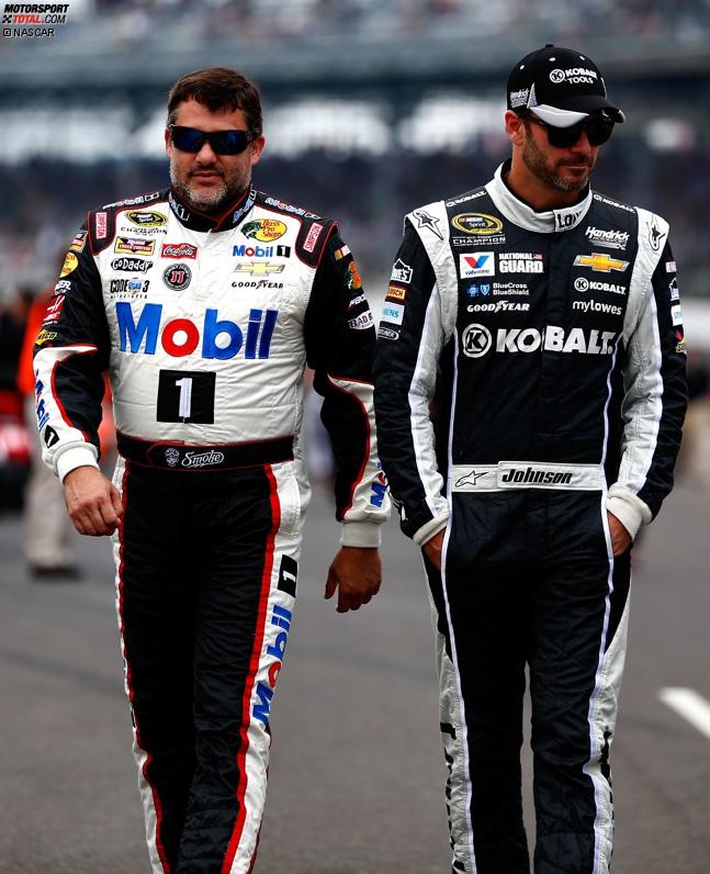 Neun NASCAR-Titel auf dem Weg zum Qualifying: Tony Stewart und Jimmie Johnson