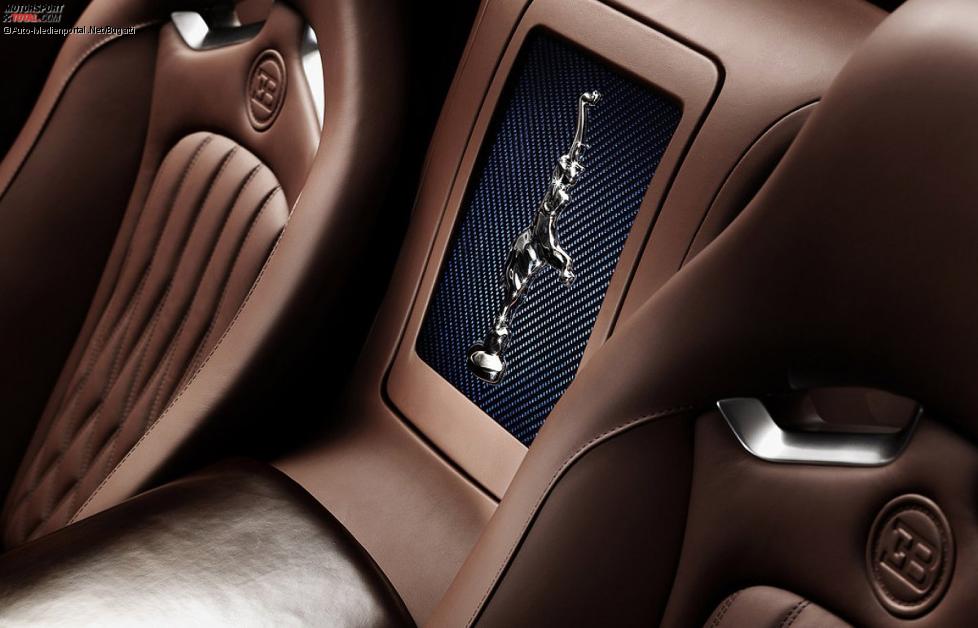 Innenraum des Bugatti Veyron 16.4 Grand Sport Vitesse Ettore Bugatti