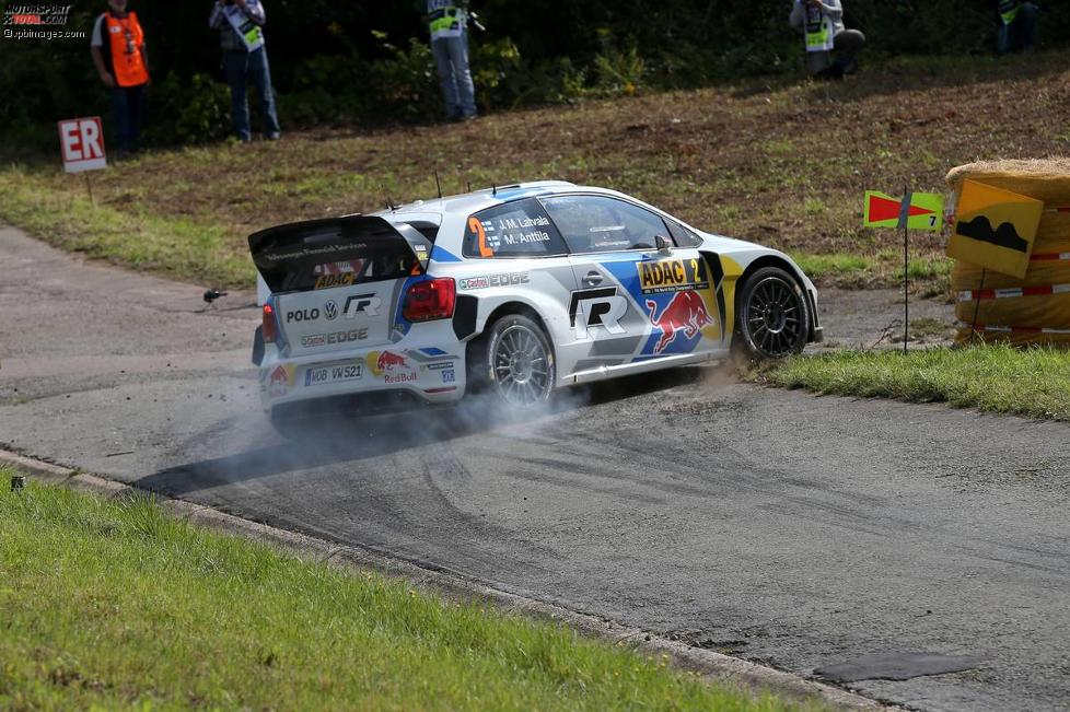 Jari-Matti Latvala (Volkswagen) und Miikka Anttila (Volkswagen) 