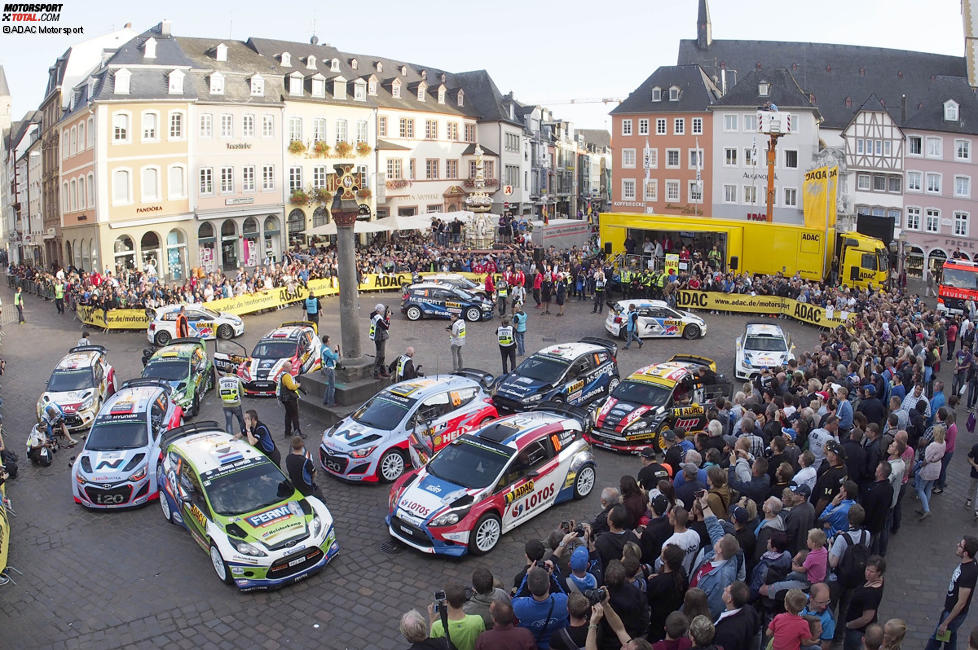 Zeremonieller Start in Trier