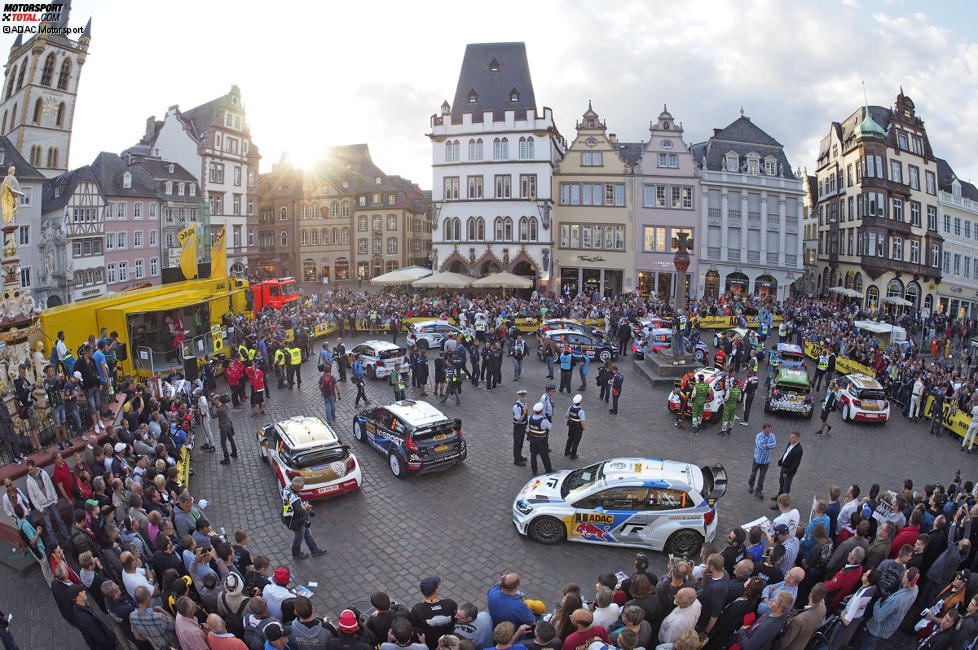 Zeremonieller Start in Trier