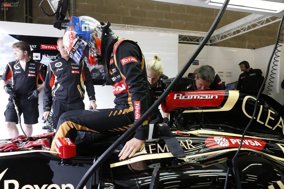Romain Grosjean (Lotus) 