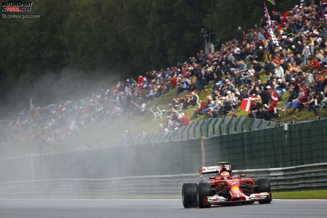 Kimi Räikkönen hat sich selbst ein besseres Ergebnis versaut
