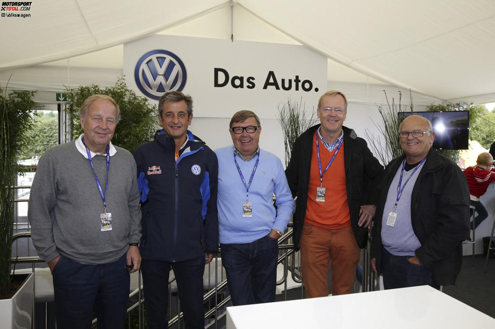 Hannu Mikkola, Luis Moya, Timo Salonen, Ari Vatanen, Stig Blomqvist 