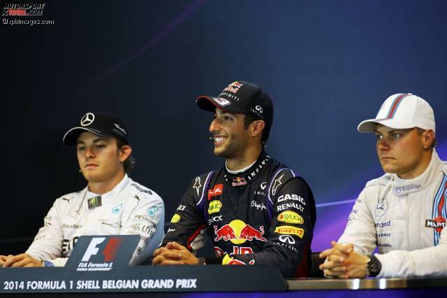 Daniel Ricciardo profitierte vom ungestümen Verhalten Nico Rosbergs