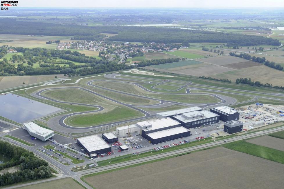 Die neue Heimat von Audi Sport in Neuburg