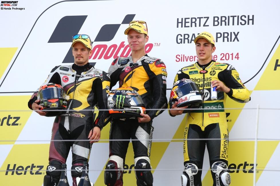 Mika Kallio, Esteve Rabat und Maverick Vinales 