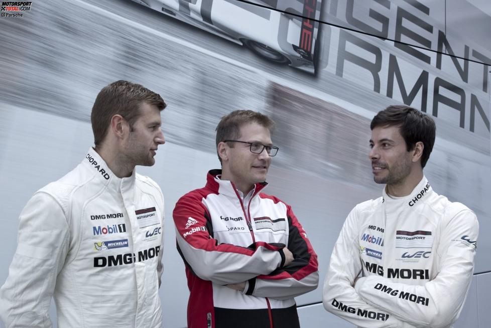 Frederic Makowiecki und  Michael Christensen (Porsche) 
